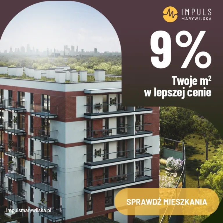 Zdjęcie posta 9% na wybrane mieszkania!